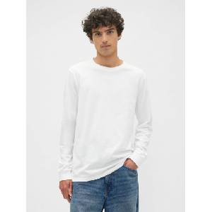 GAP Тениска Everyday GAP GAP | Byal | МЪЖЕ | XXL