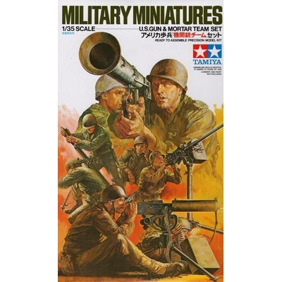 Tamiya U.S. Gun & Mortar Team WWII 1:35