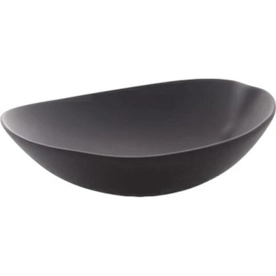 Cookplay Shell Salátová miska matná černá 21,5 × 22 × 10 cm