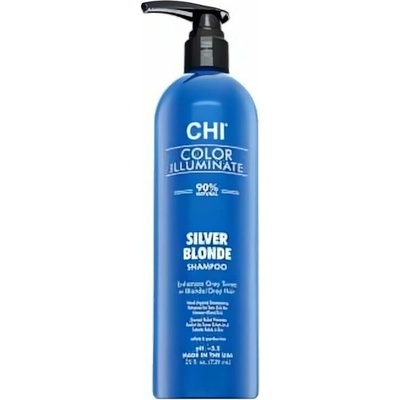CHI Color Illuminate Silver Blonde Blue Shampoo 739 ml
