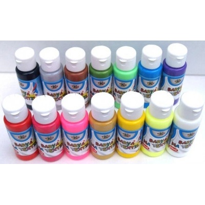 Farby na textil bez zažehlovania 60 ml
