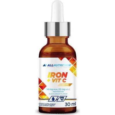 ALLNUTRITION Iron + Vit C, 30 ml, AllNutrition (10009)