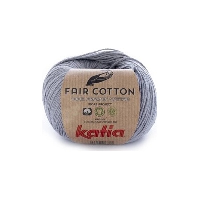 FAIR COTTON Katia Farby FAIR COTTON: 26 šedá