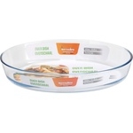 Koopman ТАВА ОВАЛ gl1000070 35х24.3х6.5см БОРОСИЛИКАТНО СТЪКЛО 3л (gl1000070)