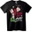 NOONEBRAND Тениска Целуни ме по задника Бети Буп - 3XL, White