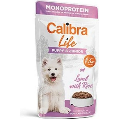 Calibra Dog Life Puppy & Junior Lamb 150 g