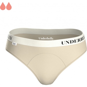 Underbelly menstruační kalhotky UNIVERS šampaň bílá z polyamidu Pro slabší dny menstruace