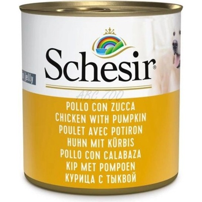 Schesir Dog Adult kuře/dýně 285 g