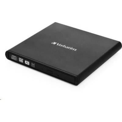 Verbatim externí mechanika DVD-RW Rewriter USB 2.0 Black + NERO (98938)