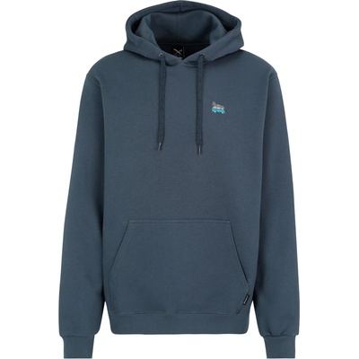 IRIEDAILY Мъжки суичър Iriedaily Smokin Van Hoodie - Dark Steel (017-4235-0111)