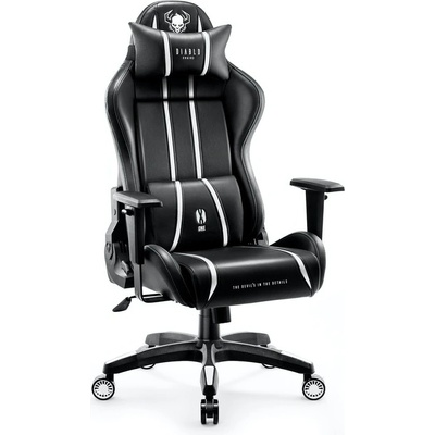 Diablo Chairs X-One 2.0 Normal černo-bílá