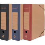 Q- Connect Кутия картон с ластик 25х33х8см