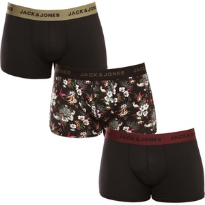 Jack & Jones Набор от три - мъжки боксерки Jack and Jones многоцветни Jack & Jones | Cheren Mnogotsveten | МЪЖЕ | XXL
