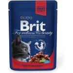 Brit Premium Beef Stew & Peas- пауч за котка 100гр