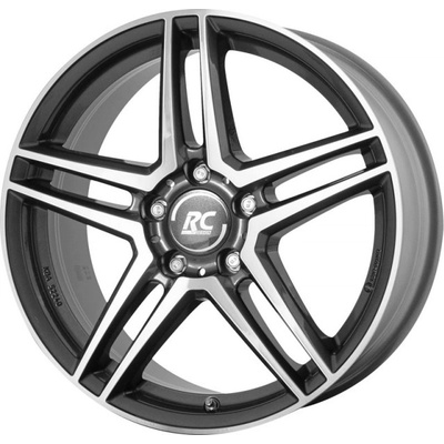 BROCK RCD17 8,5x19 5x112 ET38 himalaya grey polished