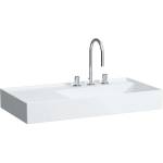 Laufen Kartell - Умивалник 90x46 см, с 3 отвора за смесител, SaphirKeramik, с LCC, бял H8103394001581 (H8103394001581)