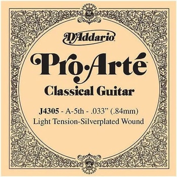 D'Addario J4305 Единична струна за китара (J4305)