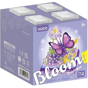 KOCO Stavebnica mini Motýlek