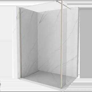 Mexen Kioto стена за душ Walk-in 155 x 30 см, прозрачен, матиран никел - 800-155-212-97-00-030 (800-155-212-97-00-030)