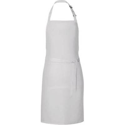 Link Kitchen Wear Unisex grilovací zástěra X987 White 85x72cm
