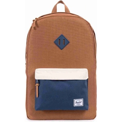 Herschel Heritage Navy/Natural/Flamingo Natural Rubber Bac 21,5 l
