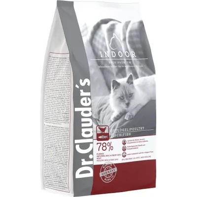 Dr.Clauder's Cat INDOR суха храна за домашни котки с вкус на пилешко 400 гр