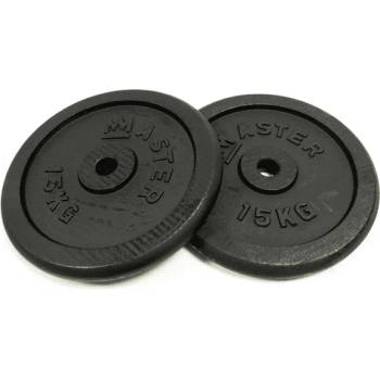 MASTER SPORT Дискове MASTER 2x15 кг, стоманени
