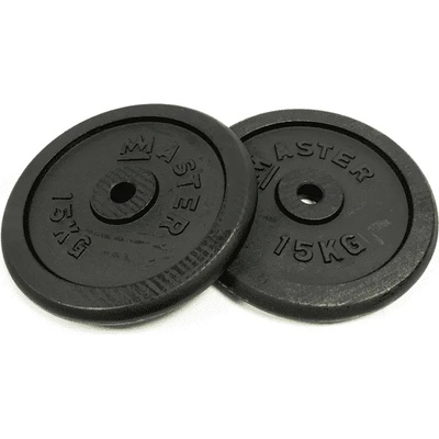 MASTER SPORT Дискове MASTER 2x15 кг, стоманени