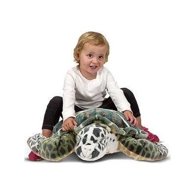 Melissa & Doug Голяма плюшена играчка Костенурка - 12127 - Melissa and Doug, 000772121279