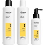 Nioxin System 1 Kit for Natural Hair with Light Thinning