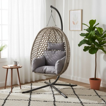 Pepita California сгъваем лежанка с възглавници - сив (MB-029-Grey)