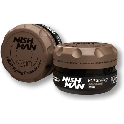 NishMan pomáda na vlasy W10 Amber 100ml