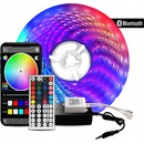 Aga LED pásek Bluetooth RGB 5m + ovladač + zdroj MR8001