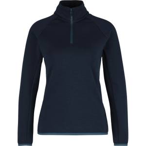 Heber Peak Дамски вълнен пуловер Heber peak Women's MerinoBlend SaplingHe. Half Zip Jumper - Navy - размер 3XL (105-5567-0217)