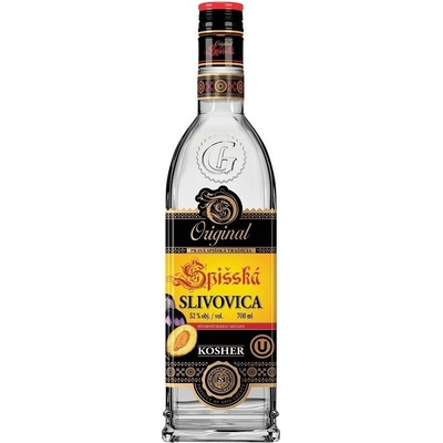 GAS FAMILIA Spišská Slivovica Original 52% 0,7 l (čistá fľaša)