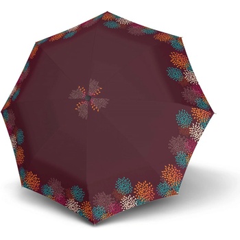 Doppler fiber Mini style purple fior dámský skládací deštník fialový