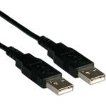 Roline usb 2.0 a - a кабел, 1, 8 м, черен 11.02. 8918-100 (11.02.8918-100)