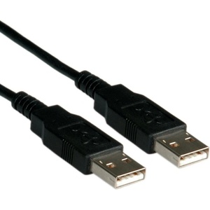 Roline usb 2.0 a - a кабел, 1, 8 м, черен 11.02. 8918-100 (11.02.8918-100)