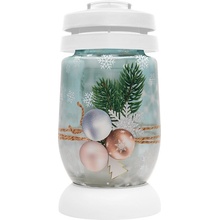 Bolsius Hřbitovní lucerna stříbrná 22 cm