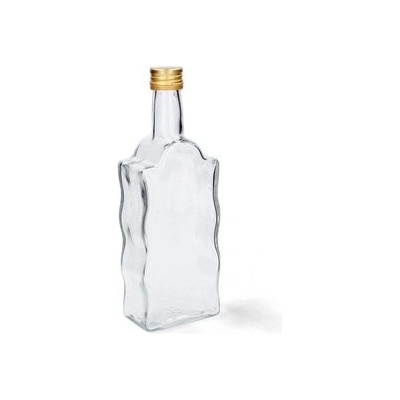 Láhev skleněná se zátkou 500ml tvarovaná FALA, sada 8ks