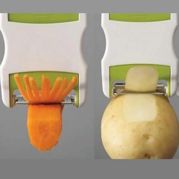Image 1 of Kitchen grater/peeler Кухненско ръчно ренде+белачка 2в1- Kitchen grater/peeler