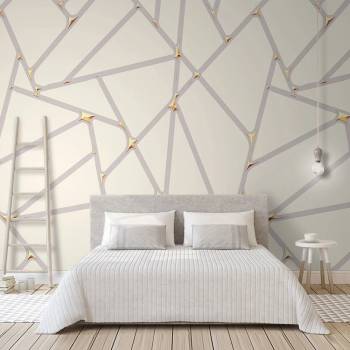 Image 1 of Art Gift Decor Фототапет Златни петънца