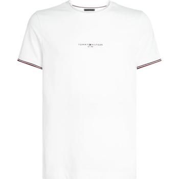 Tommy Hilfiger Тениска Tommy Hilfiger Logo Tipped T-Shirt - White YBR