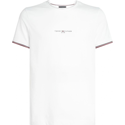 Tommy Hilfiger Тениска Tommy Hilfiger Logo Tipped T-Shirt - White YBR
