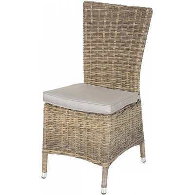 DEOKORK Ratanové křeslo jídelní BORNEO LUXURY (hnědá)