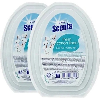 At Home Scents Ароматизатор At Home 2*150 гр. - Fresh Cotton Linen