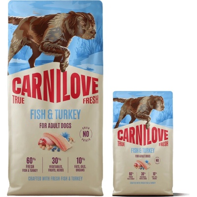 Carnilove True Fresh Dog Fish & Turkey for Adult All Breeds 16 kg