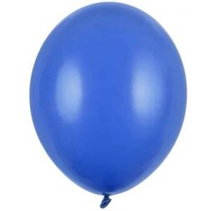 Party Deco Пастелен латексов балон - син - 12 см (sb5p-083c)