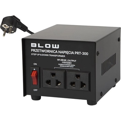 Měnič napětí BLOW PRT-300 230V/110V 300W – Sleviste.cz
