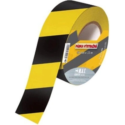 M.A.T. Group Výstražná páska 75 mmx500 m ŽL-ČER 799242